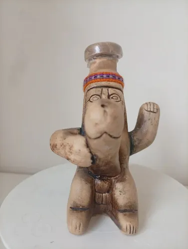 ALO ALÔ COLECIONADOR ESTATUETA PERUANA TIPICA<br>ORIGINAL<br>