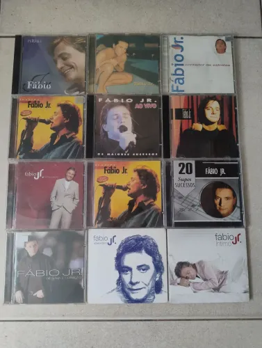 CDs de Fábio Jr.. original 12.cds