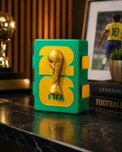 Caixa para Figurinhas da Copa | Organizador Colecionável