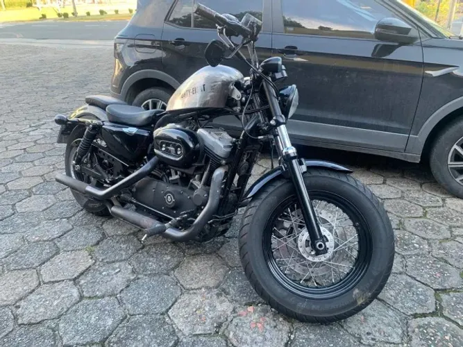 XL 1200X Forty Eight Sportster 2014 -  Pintura Customizada - Abaixo FIP 