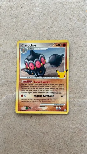 carta Claydol Nível 45, 15/106
