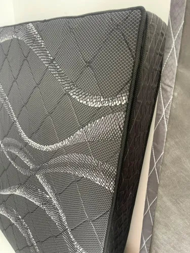 Cama box casal black