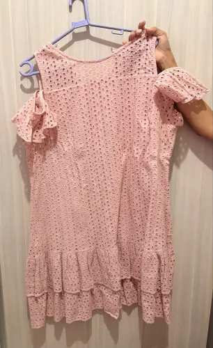 Vestido rosa infantil