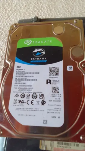 Hd 8tb seagate com defeito