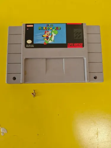 Cartucho super Mario SNES Playtronic