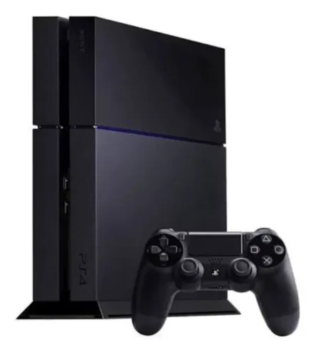 PlayStation4 Fat 500GB + 1 controle Dual Shock + 9 jogos
