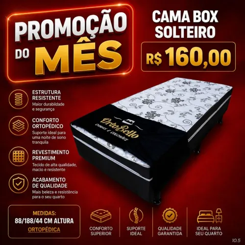 Cama solteiro