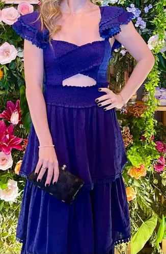 Vestido Azul Marinho - Skazi