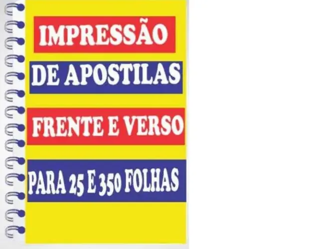 IMPRESSÃO DE APOSTILA