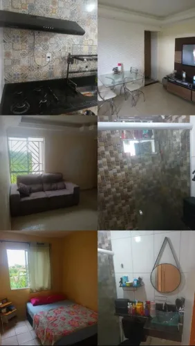 Apartamento no condomínio residencial algarobas 1 