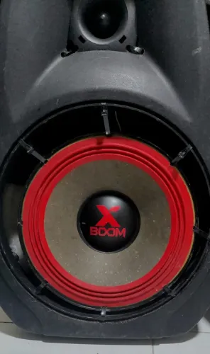 Caixas de Som Amplificadas J&F 15" Ativas (O Par com Microfone)