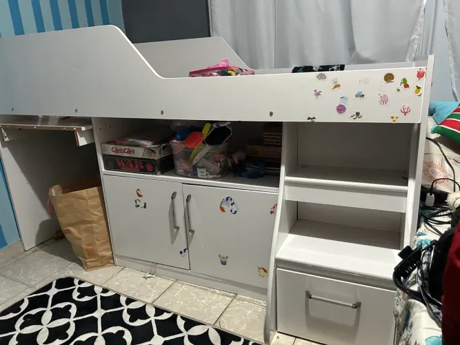 Cama solteiro infantil