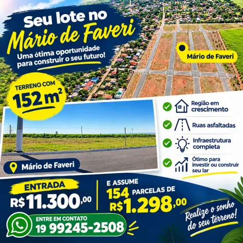 Terreno em Artur Nogueira