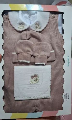 Kit completo saída maternidade Feminino Sanches Baby