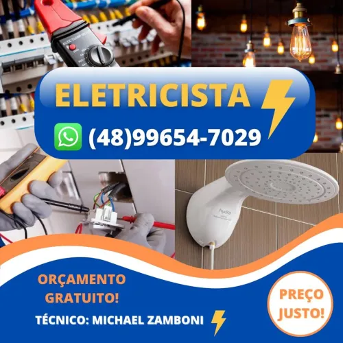 Eletricista residencial, comercial e predial