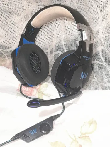 Headset Gamer KOTION EACH G2000 LED 7.1 Microfone P2 PS4 PS5 Xbox