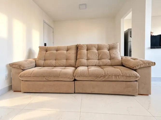 Sofá Retrátil e Reclinável 2.9m