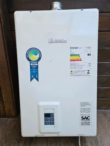 Aquecedor de água - BOSCH 25 litros - GLP