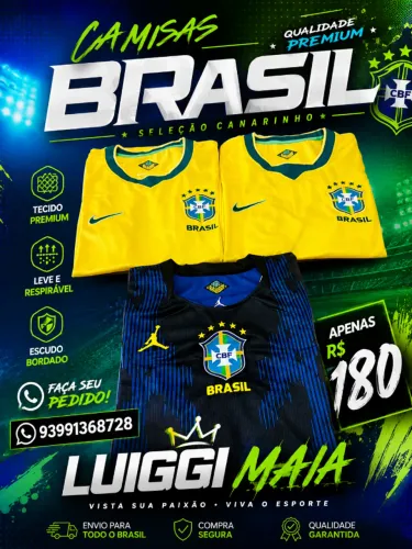 Camisa do Brasil Copa 2026
