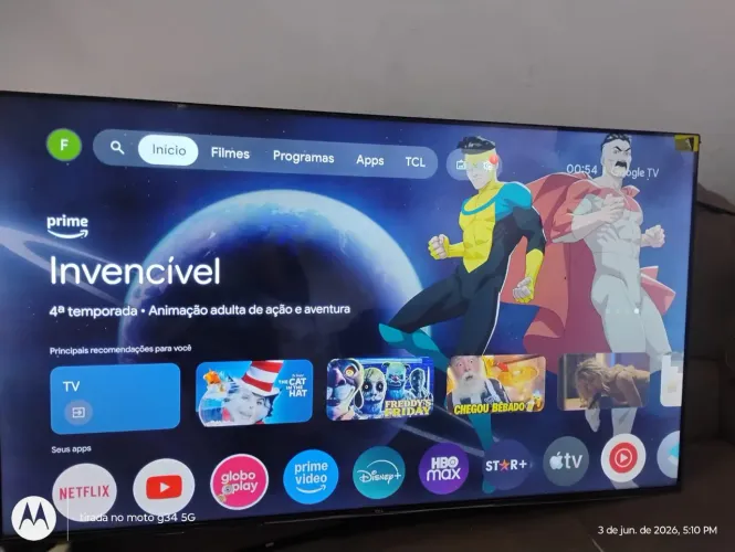 TV TCL SMART 4K 55