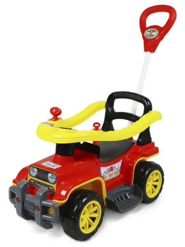 CARRINHO DE PASSEIO INFANTIL JEEP BOMBEIROS