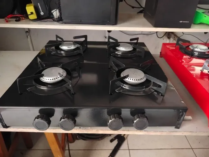 Fogão 4 bocas de mesa Novo 