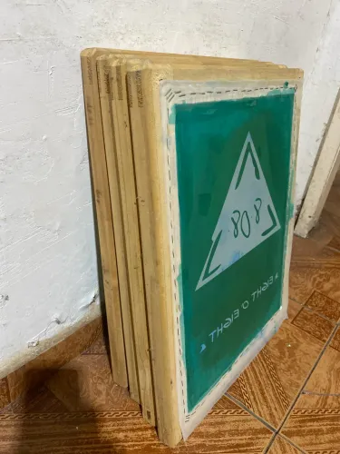 Telas para silk usado em 4 camisas apenas