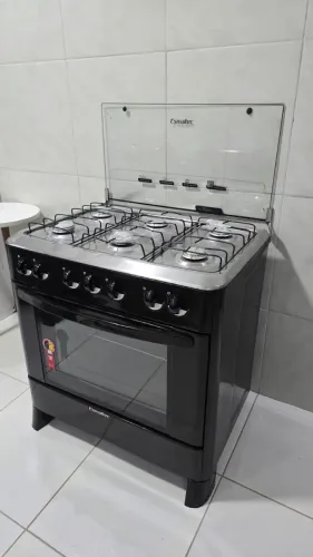 Fogão 6 bocas Esmaltec