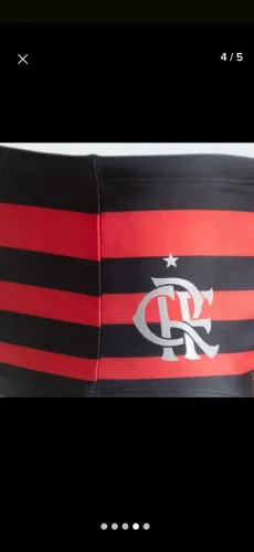 Sunga de praia flamengo original Adidas sem uso ainda no plástico. 