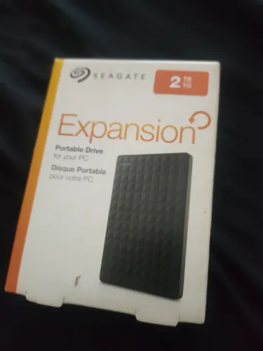 HD EXTERNO 2TB NOVO