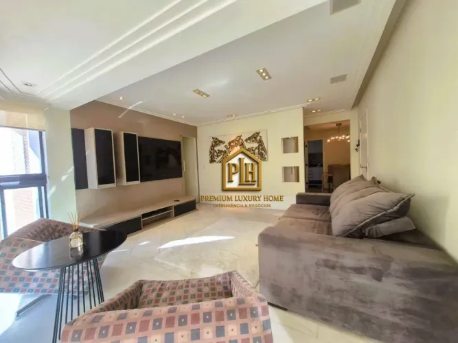 Apartamento com 3 dormitórios para alugar, 105 m² por R$ 7.900/mês - Jardim Anália Franco