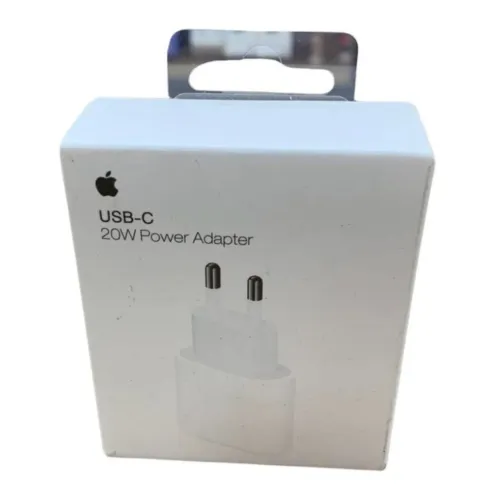 Carregador USB-C 20W para iPhone - Adaptador de Carga Rápida e Compacto