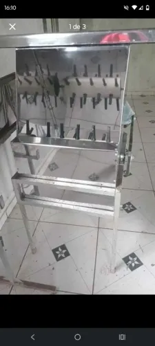 Vendo máquina de abater frango todo em nox