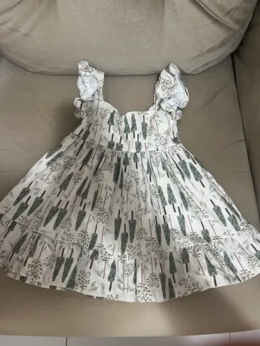 Vestido de bebê 3-6 meses