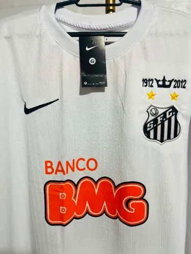 Camisa do santos Neymar jr retro primeira linha