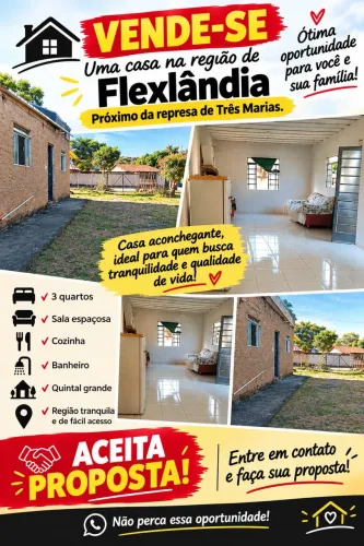 VENDO CASA ÁREA RURAL FLEXLANDIA