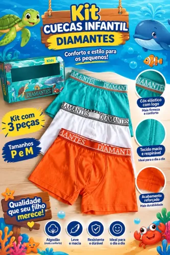 Kit infantil Diamantes. Preços promocionais