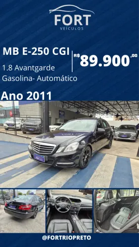 Mercedes-Benz E-250 CGI Avantgarde 1.8 16V 204cv Aut. 2011