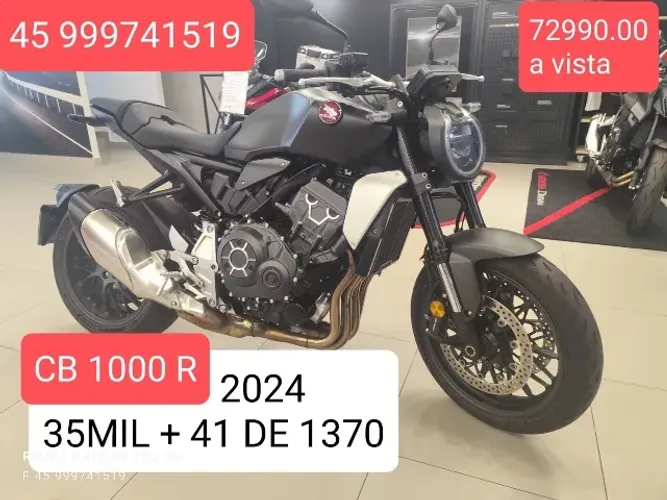 Vendo CB 1000R 2024 PRETA FOSCO 2 mil kms