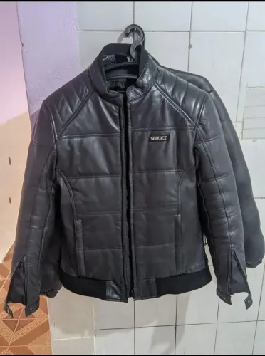 Jaqueta de Couro Moto Texx Cyberdog 