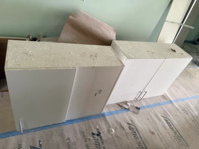 Gabinetes de pia de mdf