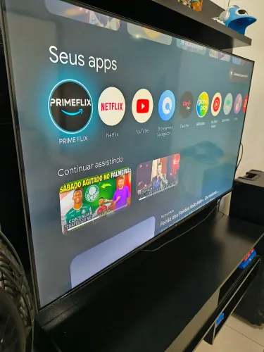 Tv smart 50 TCL Google Android bordas finíssima top