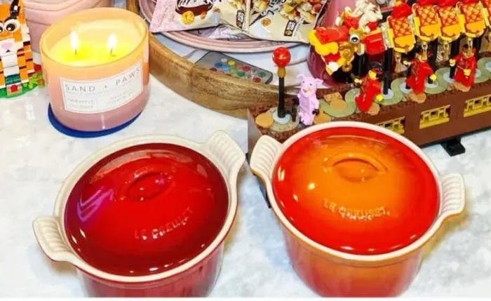 Raridade!!! Terrine Vintage Cabeça de Leão Le Creuset