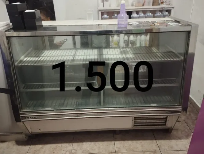 Freezer expositor balcão refrigerado