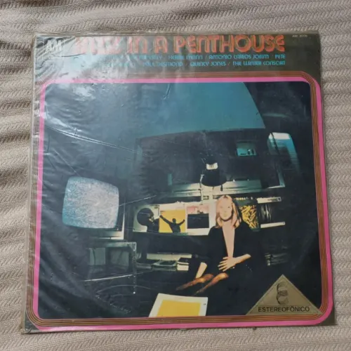 Vinil Jazz In A Penthouse A&M Records 1971 Tom Jobim Quincy Jones Wes Montgomery - Lacrado
