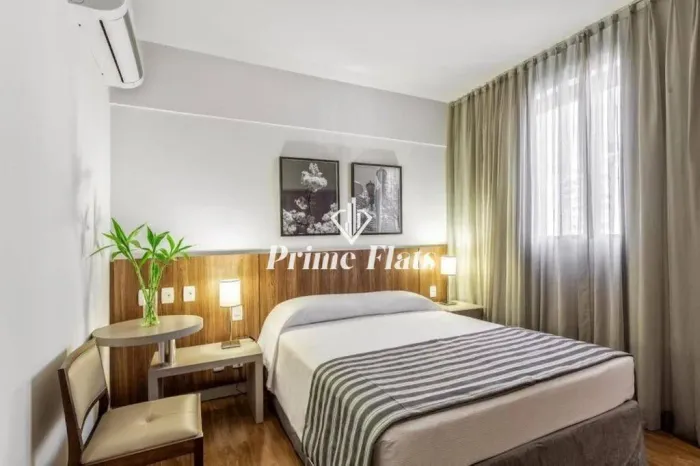 Flat disponível para venda no Hotel Vivenzo, com 30m², 1 dormitório e 1 vaga