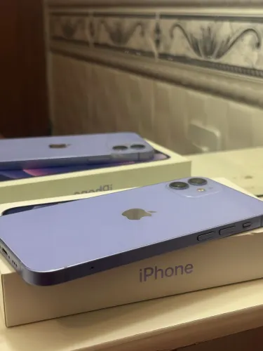     iPhone 12 64GB Roxo | Excelente Estado | Caixa + NF