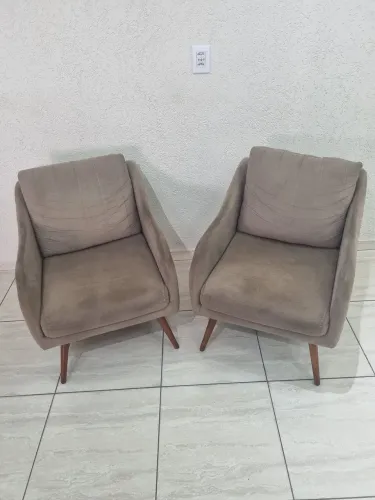 Poltronas confortáveis