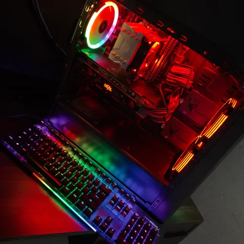 PC Gamer Completo - i7 6700, 32GB RAM, RX 580 8GB Red Devil + Periféricos HyperX