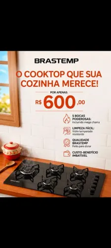 Fogão Cooktop